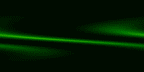 (Image: Green Light on Rippled Black Fabric)