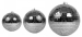 (Image Left: Row of Mirror Three Balls)
