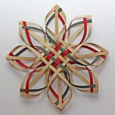 woven star ornament