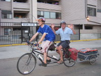 Wayne and Jean riding