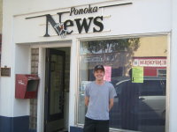 Ryan at Ponoka News