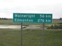 Edmonton 276km