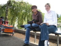 Jenna and Katie, reporters in Chilliwack