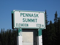 Pennask Summit 1728m