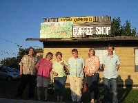 The group in Borden, SK