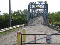 Battleford pedestrian bridge