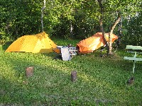 Campsite in Langenburg