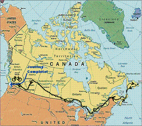 Huntington Tour Map