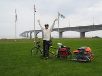 Wayne at PEI bridge