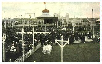 (Image: Circus Acrobat with Crowd)