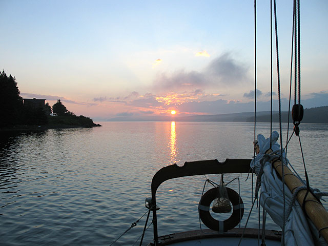 Sunrise at Island Cove