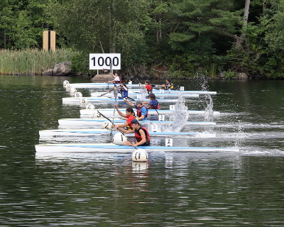 Canoeing at NAIG 2023