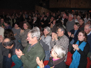 Audience at the screening of Rudy Haase