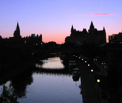The Rideau canal