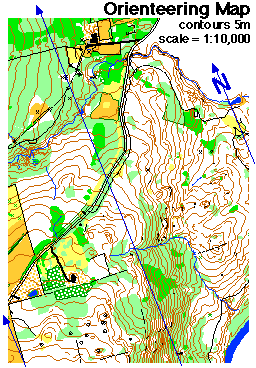 Orienteering Map