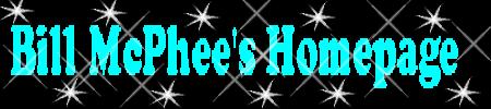 Bill MacPhee's Homepage