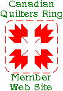 Canadian Quilters Ring Member