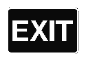 (Image: EXIT Sign)