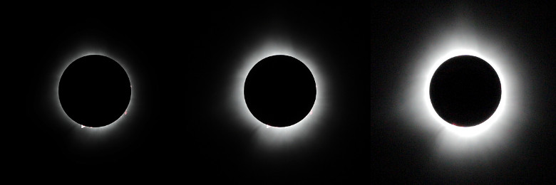 The solar eclipse